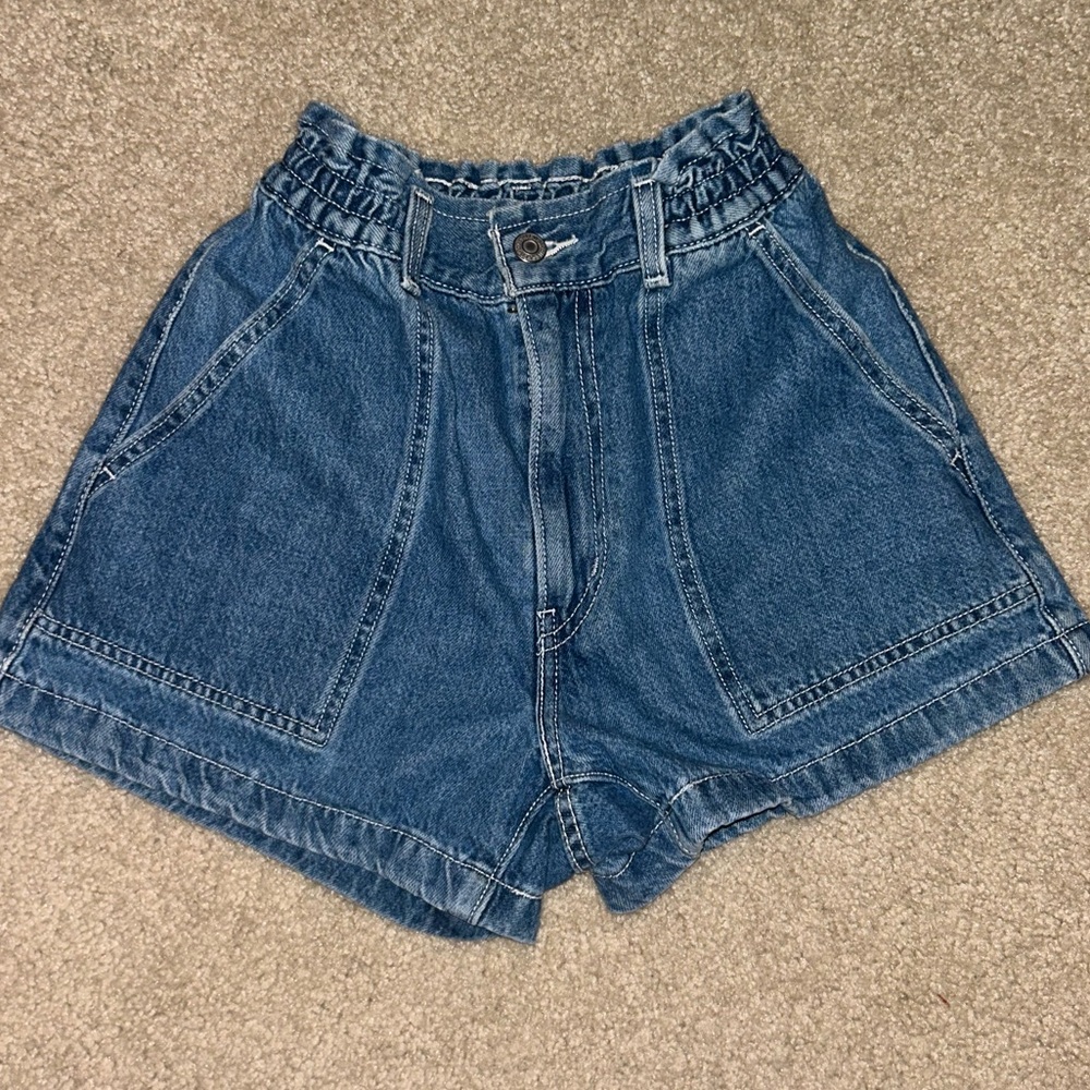 Stretchy mom shorts
